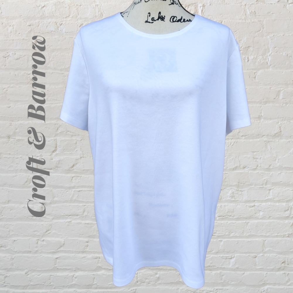 Croft & Barrow White Top